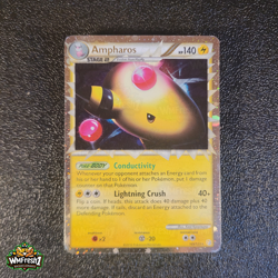 Pokemon Cards - Ampharos (Prime) 105/123 Heartgold & Soulsilver Holo Rare - NM/E - Image 1