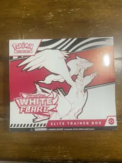 POKEMON WHITE FLARE ETB ELITE TRAINER BOX FACTORY SEALED - Image 1