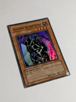 Yugioh Gearfried the Iron Knight PSV-101 Super Rare Unlimited LP - Image 2