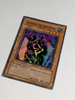 Yugioh Gearfried the Iron Knight PSV-101 Super Rare Unlimited LP - Image 3