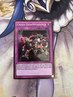 Chain Disappearance PGL2-EN064 Gold Rare UNLIMITED NM - Yugioh - Image 1