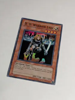 Yugioh D.D. Warrior Lady DCR-027 Super Rare Unlimited NM - Image 3