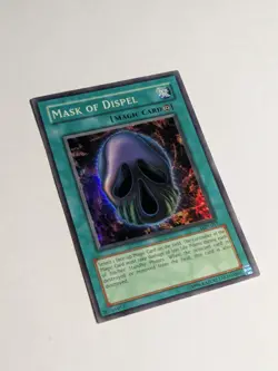 Yugioh Mask of Dispel LON-017 Super Rare NM Unlimited - Image 2
