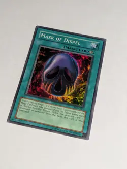 Yugioh Mask of Dispel LON-017 Super Rare NM Unlimited - Image 3