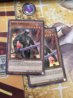Dark Grepher (2x) DASA-EN042 - Super Rare Unlimited NM Edison Yugioh - Image 1