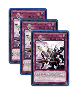 Yugioh! Seventh Eternity LED9-EN007 (R) 1st Ed 3x - Image 1