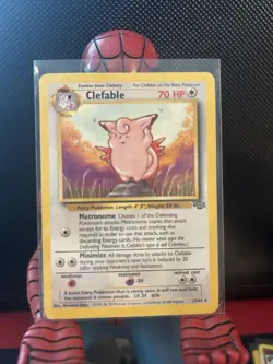 Pokemon TCG Clefable Jungle 17/64 Unlimited Regular Card - Image 1