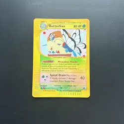 Pokemon TCG Butterfree Expedition Base Set Holo Card 5/165 Rare LP Reverse Holo - Image 1
