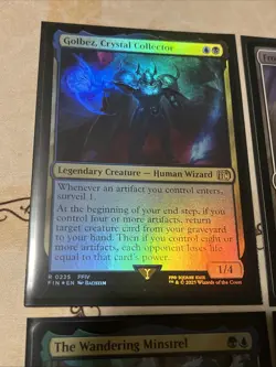 Final Fantasy Magic The Gathering Card Lot of 9 Rare Foil Cards NM+ - Image 2