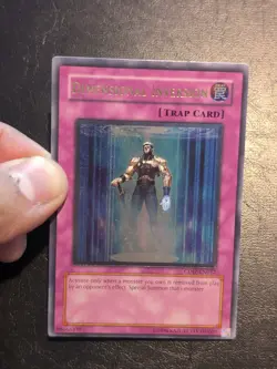 Yu-Gi-Oh! ULTIMATE RARE CARD DIMENSIONAL INVERSION CDIP-EN052 NM/VLP - Image 3