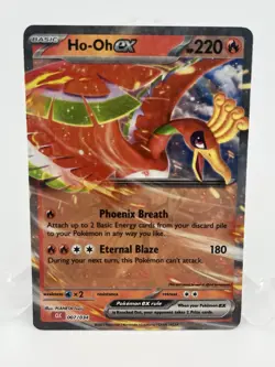 Ho-oh ex 007/034 Trading Card Game Classic Holo Pokemon TCG - Image 1