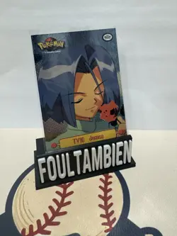 Topps Pokemon Tv Animation Series James Textured Foil Card - Image 1