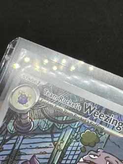 Pokemon TCG Team Rocket's Weezing Destined Rivals Illustration Rare Card 199/182 - Image 3