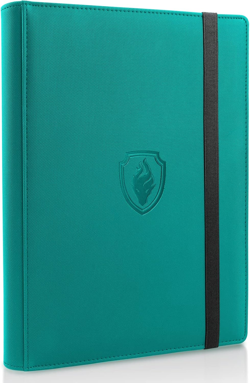 Premium Card Binder 9 Pocket, Fabmaker PU Cover Trading Card Binder for 360 - Image 1