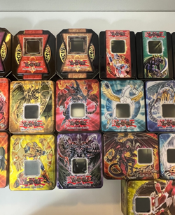 Yu-Gi-Oh TCG Lot Of 25 Collectable Card Tins and Boxes *EMPTY* - Image 3