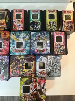 Yu-Gi-Oh TCG Lot Of 25 Collectable Card Tins and Boxes *EMPTY* - Image 4