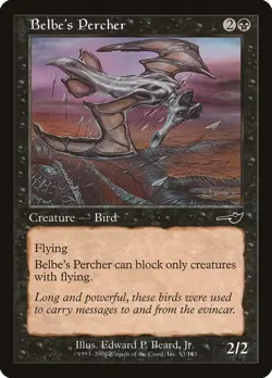 Belbe's Percher FOIL MP #53 Nemesis MTG - Image 1