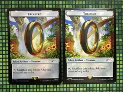 MTG Treasure Token #2094 Rainbow Foil & Non Foil Secret Lair Drop Series (SLD) - Image 2