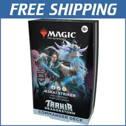 Jeskai Striker Dragonstorm Commander Deck - 100 MTG Cards & Foil Commanders - Image 1