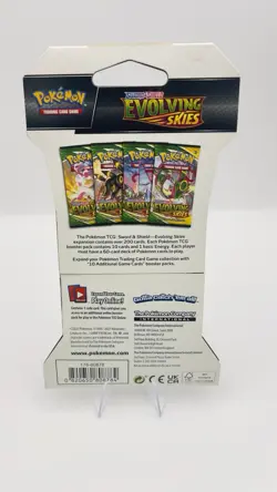 Pokemon Evolving Skies TCG Sleeved Booster Pack Brand New Factory Sealed - Image 4