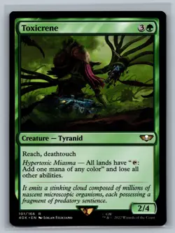 Magic MTG Universes Beyond: Warhammer 40,000 Toxicrene #101/168 TCG CCG 40k - Image 1