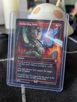 Deflecting Swat (Borderless) #698 (NM) Commander Masters CMM Magic MTG - Image 2