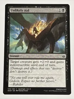 MTG War of the Spark Unlikely Aid 109/264 NM - Image 1