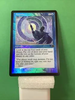 MTG DMR: Impulse (Instant) Dominaria United Foil Retro Frame - Image 1