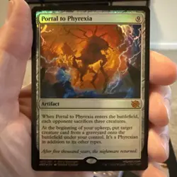 MTG The Brothers' War Portal to Phyrexia Foil 240/287 NM Mythic - Image 1