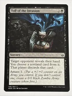 MTG War of the Spark Toll of the Invasion 108/264 NM - Image 1