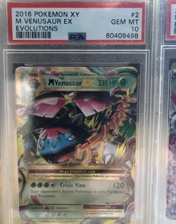 2016 Pokemon XY Evolutions Blastoise And Venusaur 2 13 22 PSA 10 - Image 2