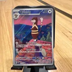 Watchog - 153/086 White Flare Illustration Rare Full Art Pokemon Card - Image 1