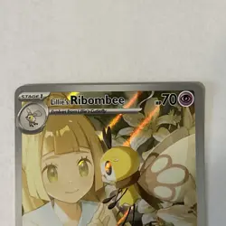 Lillie's Ribombee 164/159 Pokemon TCG: Sv09: Journey Together Holo IR Near Mint - Image 2