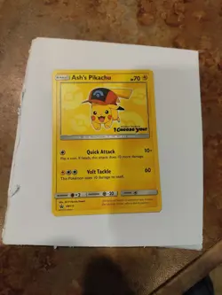 Pokemon Card - Ash's Pikachu SM111 Promo NM - Image 6