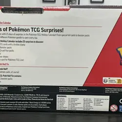 Pokemon TCG 2025 Holiday Advent Calendar Pokeball 2-Pack Costco Bundle - Image 5