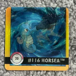 #20 Horsea/ Seadra - Pokemon Action Flipz Artbox Lenticular Premier Edition - Image 2