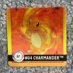 # 7 Charmander / Charmeleon - Pokemon Action Flipz Artbox Lenticular Premier - Image 1