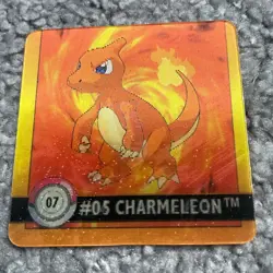 # 7 Charmander / Charmeleon - Pokemon Action Flipz Artbox Lenticular Premier - Image 2