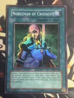 Yugioh: Nobleman Of Crossout - PSV-034 - Super Rare - 1st Edition - MP - Image 1