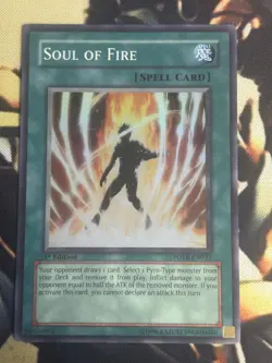 Yugioh: Soul of Fire - FOTB-EN031 - Super Rare - 1st Edition - MP - Image 1