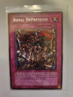 Yugioh Royal Oppression LOD-091 Legacy of Darkness 1st Edition NM/LP - Image 4