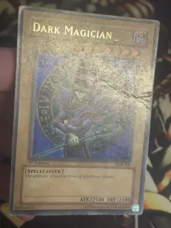 Yugioh: Dark Magician - LOB-005 - Ultra Rare - 1st Edition - HP North American - Image 4
