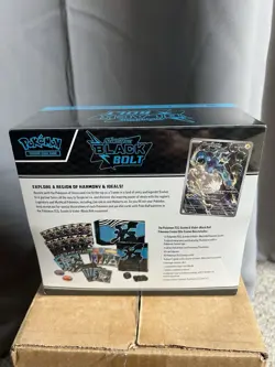 Pokemon Scarlet and Violet Black Bolt Pokemon Center Elite Trainer Box - Sealed - Image 2