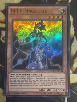 Yugioh: Bujin Mikazuchi - MP14-EN144 - Ultra Rare - 1st Edition - LP - Image 1