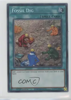 Fossil Dig 1st Ed. Secret Rares YuGiOh 25th Anniversary Rarity Collection - Image 1
