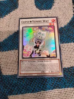 Yugioh Justice Hunters - Cupsy Yummy Way - Super Rare - JUSH-EN019 - Image 1