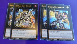 x2 Ryzeal Duo Drive + x2 Detonator Ultra Rare 1st Edition CRBR-EN007 NM Yugioh - Image 1