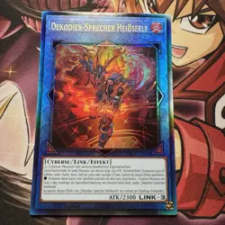 Yugioh! Dekodier-Sprecher Heissseele Ultimate Rare - RA01-DE048 1. Auflage - DE - Image 1