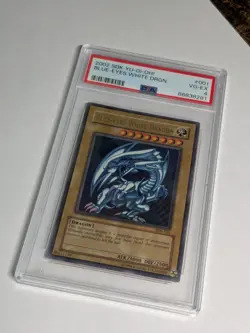 Yugioh Blue-Eyes White Dragon SDK-001 PSA 4 - Image 3