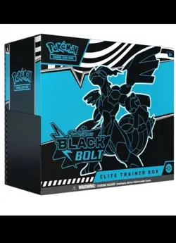 Pokemon TCG Black bolt Elite Trainer Box Scarlet And Violet - Brand New & Sealed - Image 1